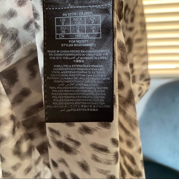 Guess sheer asymmetrical high low dress - Picture 4 of 5